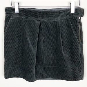 Madewell Corduroy Mini Skirt Olive SIze 24